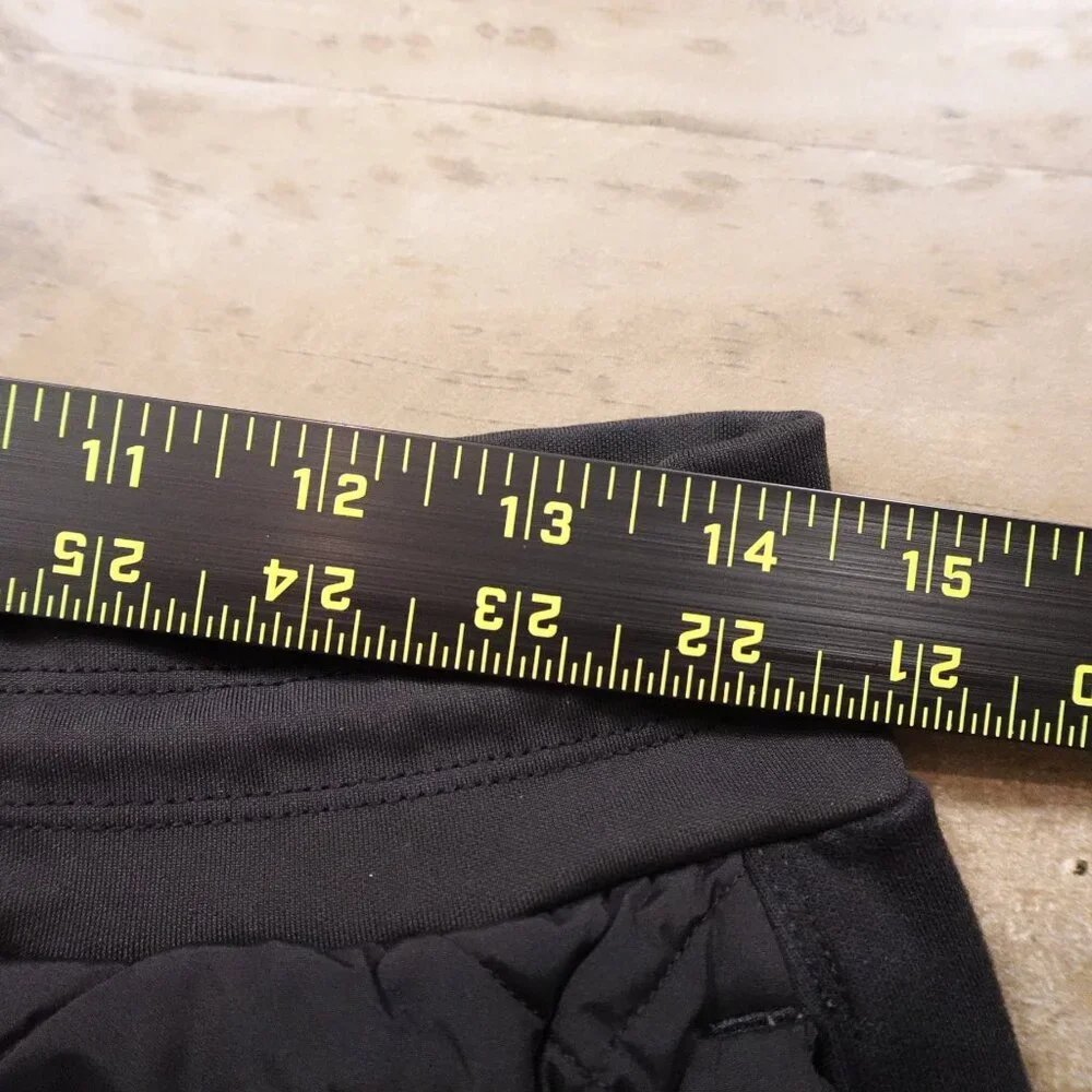 Athleta Après Ski Down Jogger Pants - Black - Women's Size 10 quilted down - Picture 6 of 13